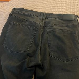 Madewell 9” Rise Skinny Jeans with Ripped Knees